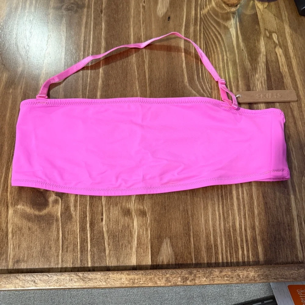 NWT Women’s Skims Taffy Bandeau Bikini Top size L